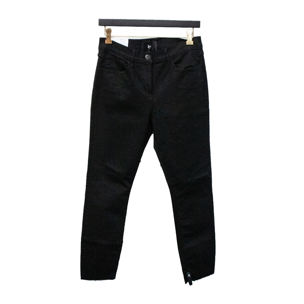 3x1 W2 SKINNY CROP JEAN, BLACK